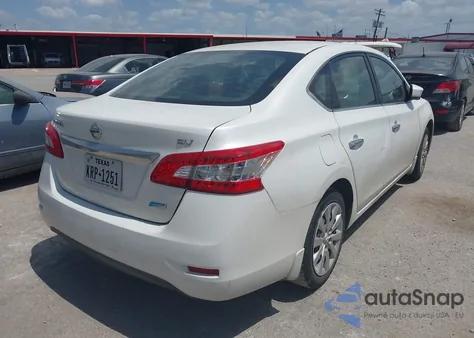 2013 Nissan Sentra Sv from USA, damaged, VIN 3N1AB7AP5DL681304